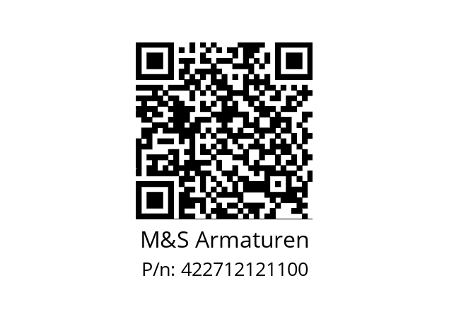   M&S Armaturen 422712121100