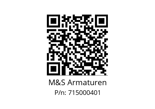   M&S Armaturen 715000401