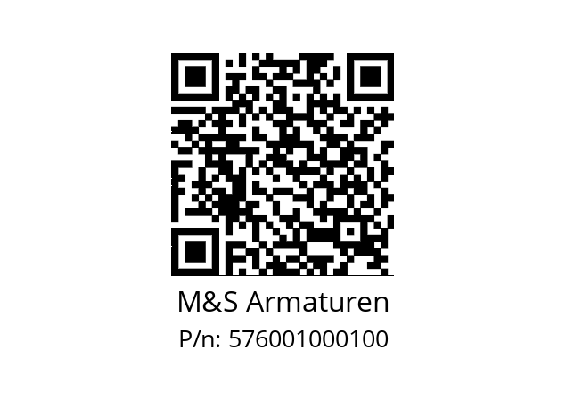   M&S Armaturen 576001000100