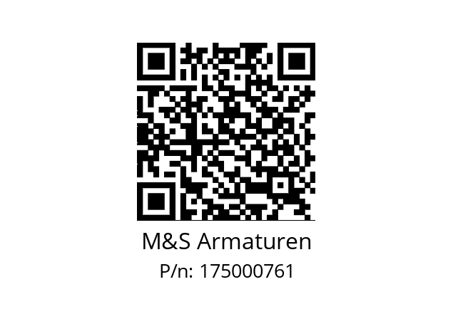   M&S Armaturen 175000761