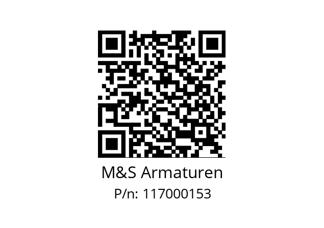   M&S Armaturen 117000153