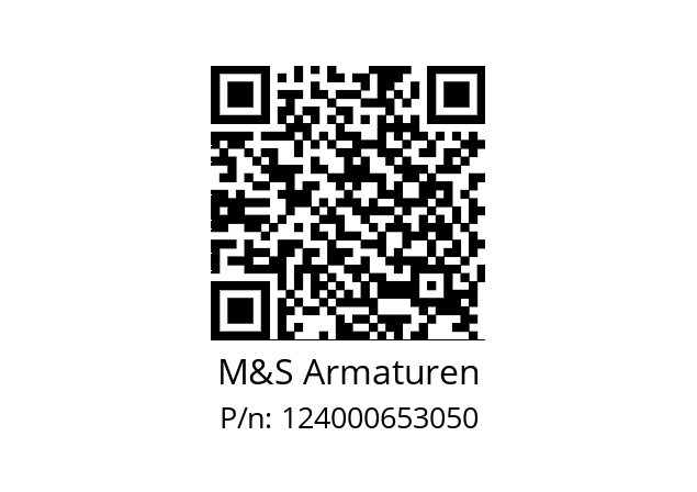   M&S Armaturen 124000653050