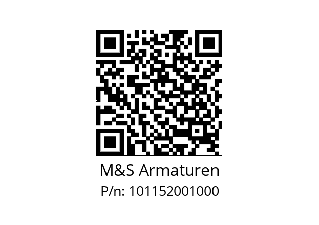   M&S Armaturen 101152001000