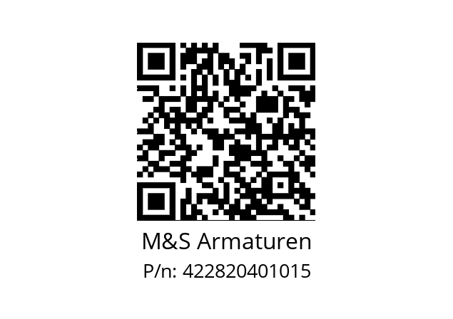   M&S Armaturen 422820401015