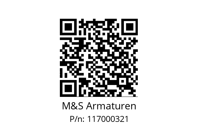   M&S Armaturen 117000321