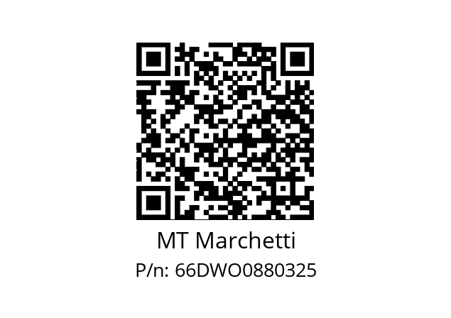  DWO0880325 MT Marchetti 66DWO0880325