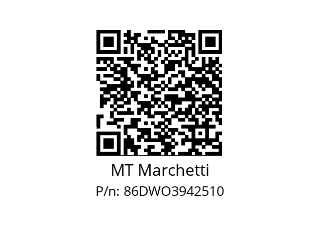  DWO3942510 MT Marchetti 86DWO3942510