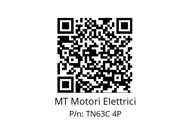   MT Motori Elettrici TN63C 4P