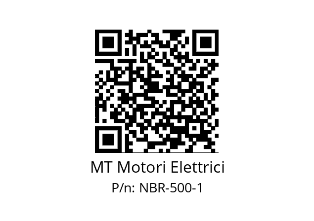   MT Motori Elettrici NBR-500-1