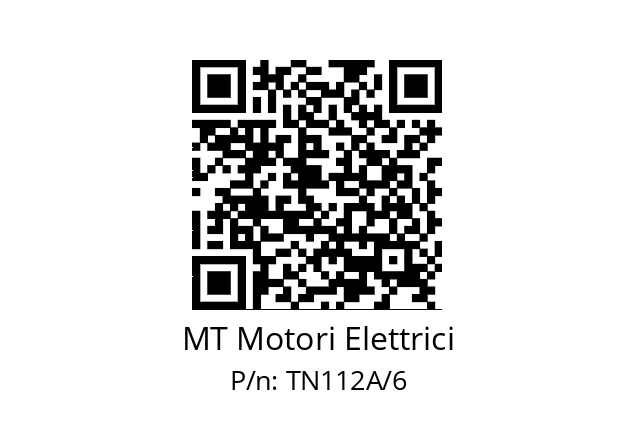   MT Motori Elettrici TN112A/6