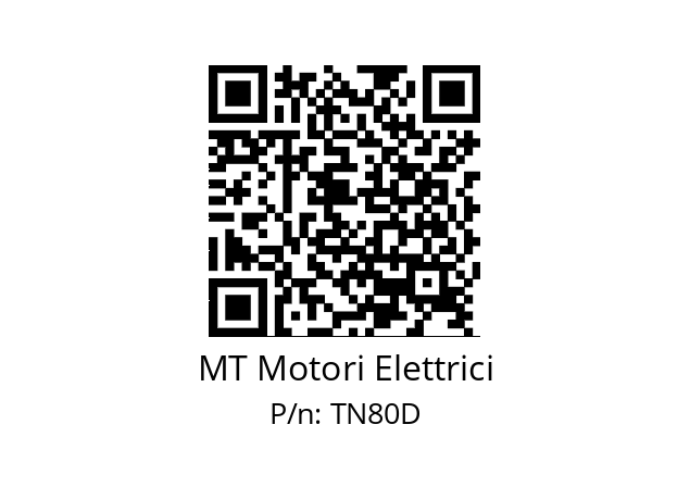   MT Motori Elettrici TN80D