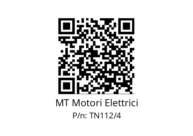   MT Motori Elettrici TN112/4