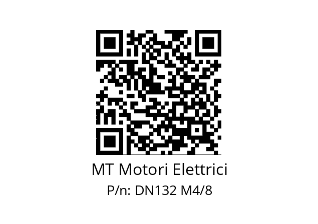   MT Motori Elettrici DN132 M4/8