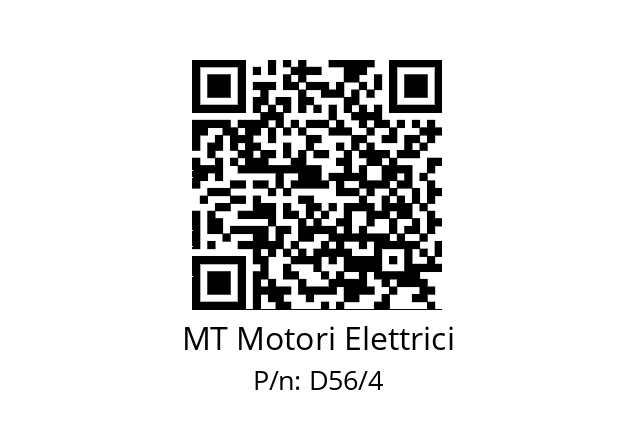   MT Motori Elettrici D56/4