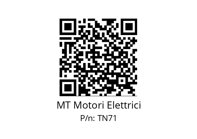   MT Motori Elettrici TN71