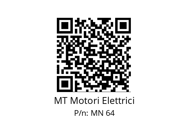   MT Motori Elettrici MN 64