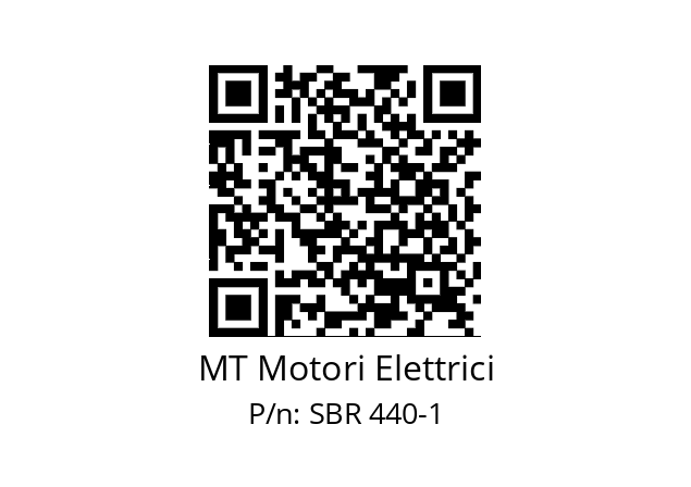   MT Motori Elettrici SBR 440-1