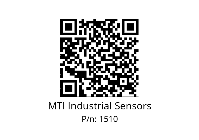   MTI Industrial Sensors 1510