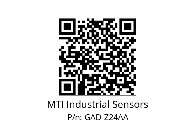   MTI Industrial Sensors GAD-Z24AA