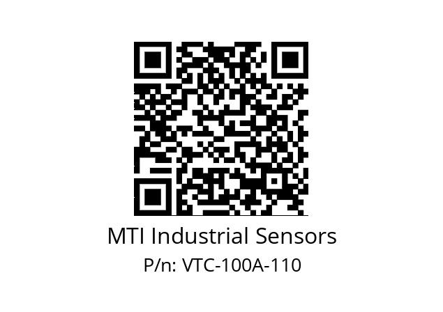   MTI Industrial Sensors VTC-100A-110