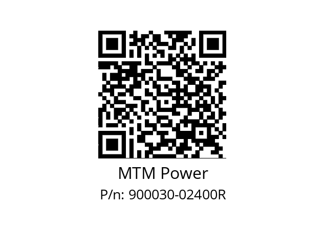   MTM Power 900030-02400R