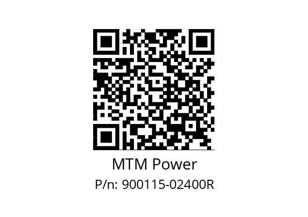   MTM Power 900115-02400R