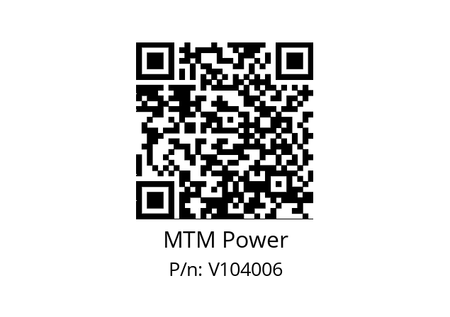   MTM Power V104006