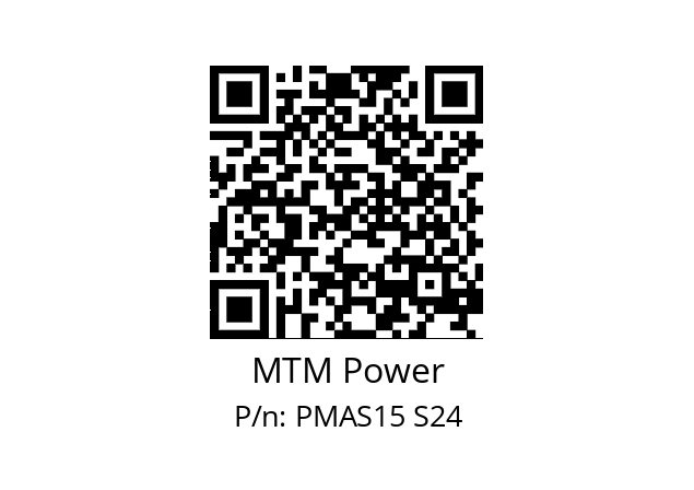   MTM Power PMAS15 S24