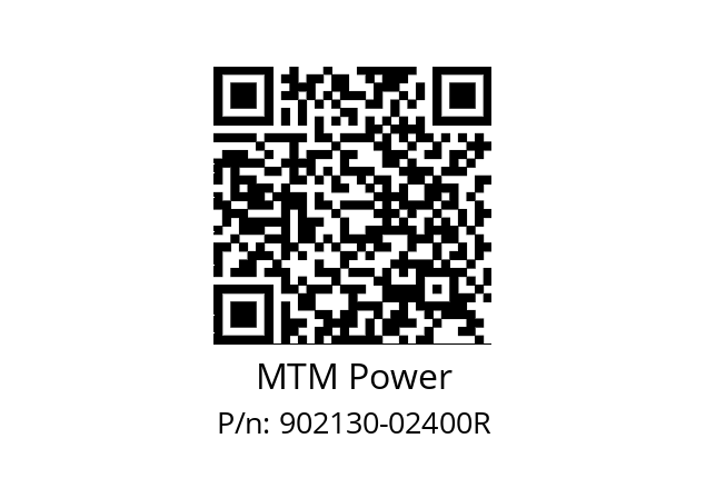   MTM Power 902130-02400R