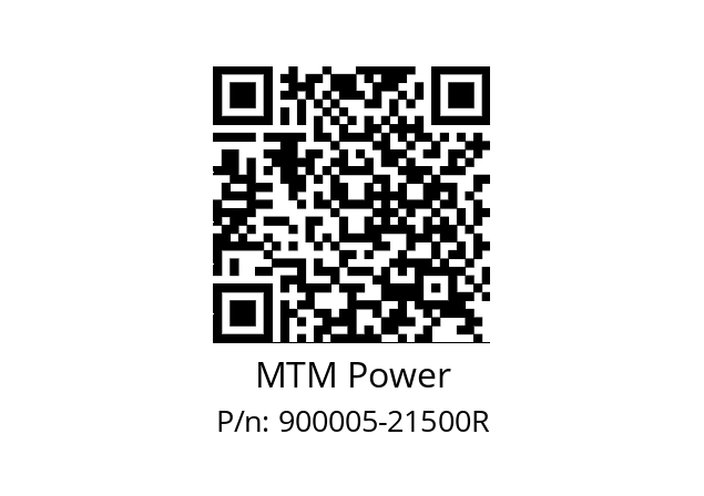   MTM Power 900005-21500R