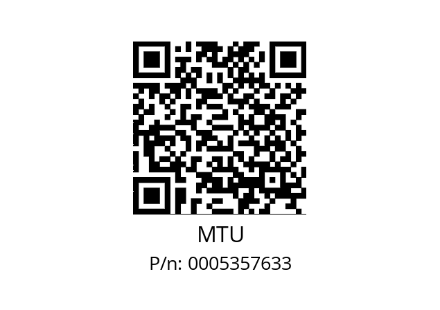   MTU 0005357633