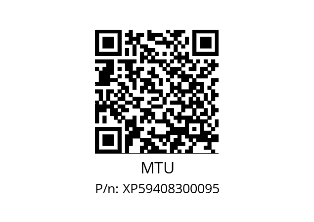   MTU XP59408300095