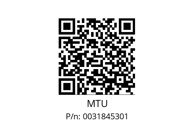   MTU 0031845301