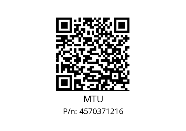   MTU 4570371216