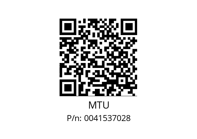   MTU 0041537028