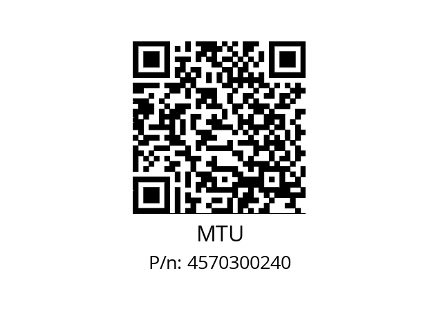   MTU 4570300240