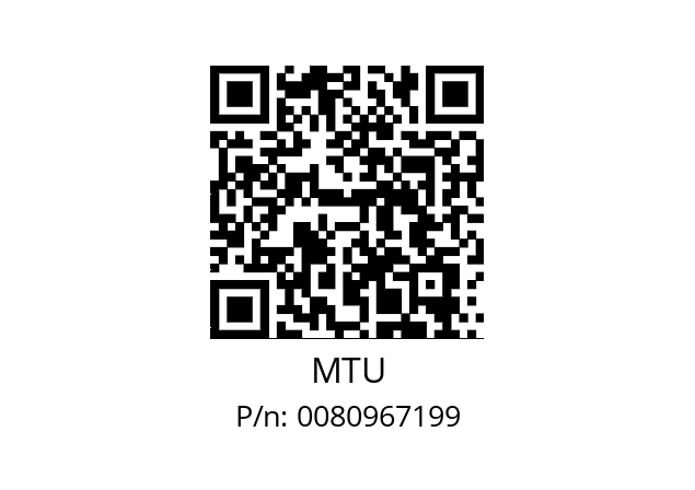   MTU 0080967199