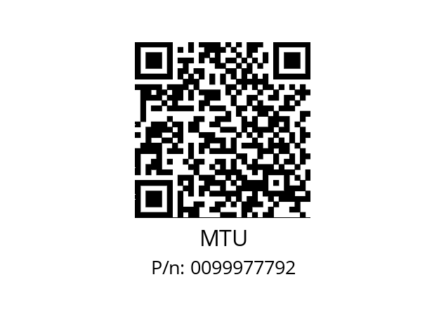   MTU 0099977792