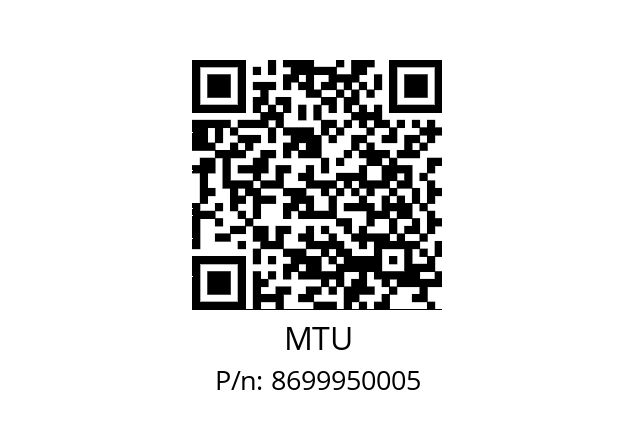   MTU 8699950005