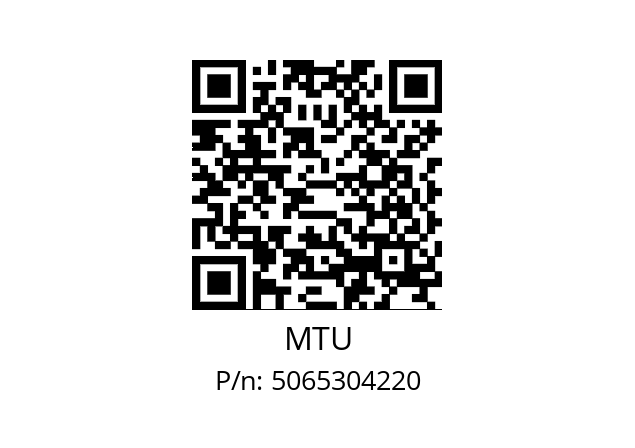   MTU 5065304220