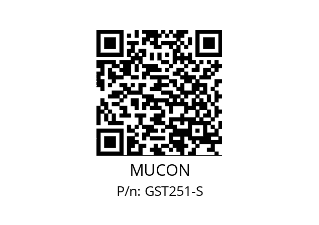   MUCON GST251-S