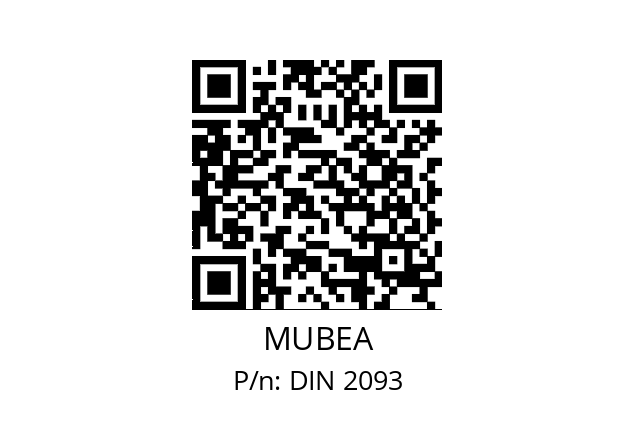   MUBEA DIN 2093