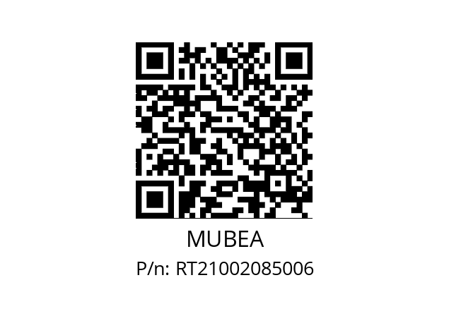   MUBEA RT21002085006