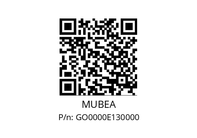   MUBEA GO0000E130000