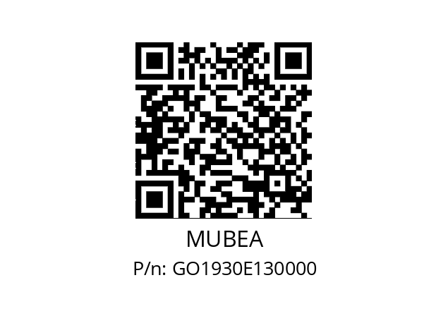   MUBEA GO1930E130000