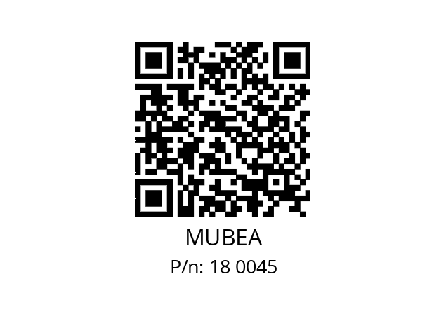   MUBEA 18 0045