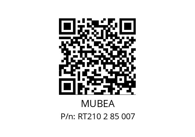   MUBEA RT210 2 85 007