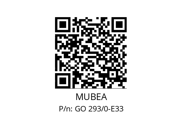   MUBEA GO 293/0-E33