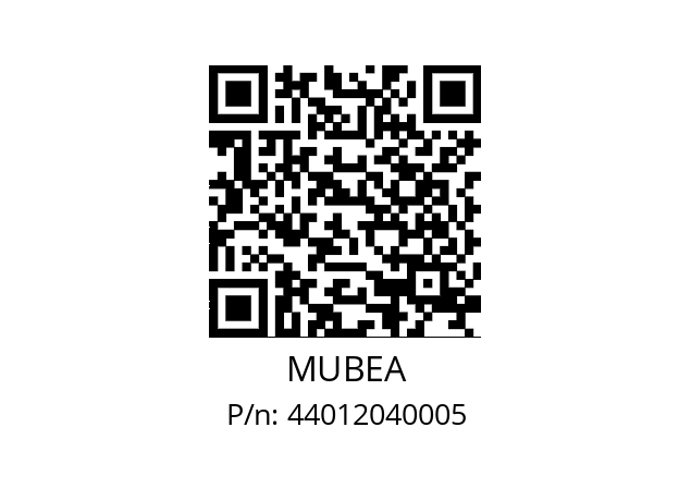   MUBEA 44012040005