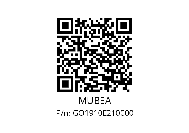   MUBEA GO1910E210000